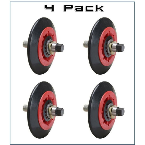 8 Pack Dryer Drum Roller Shaft Kit For LG AP5688895 4581EL2002A PS8260240 New 8 Pack Dryer Drum Roller Shaft Kit For LG AP5688895 4581EL2002A PS8260240 New